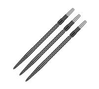 TARGET Darts Swiss Point Schwarze DS Diamond-Punta de sobretensión (26 mm) Dardos, Color Negro, Unisex