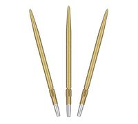 Target Darts Swiss Point SLK Luke Littler Dart Points (3 Pack Set of Tips) 42MM - Oro | Puntas de Dardos de Textura Rugosa, Puntas de Dardos de Acero de Repuesto, Profesionales Dardos
