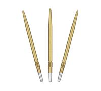 Target Darts Swiss Point SLK Luke Littler Puntas de Dardos (Juego de 3 Puntas) 30MM/35MM/42MM - Oro/Plata/Negro | Puntas de Dardos con Textura Rugosa, Puntas de Dardos de Acero de Repuesto