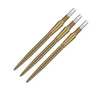 Target Darts Swiss Point Storm Dartspitzen, Quartz (Pack de 3 Puntas) 26MM/30MM/35MM - Oro/Plata/Negro | Puntas Intercambiables para Dardos, Puntas Swiss Storm, Accesorios Profesionales para Dardos