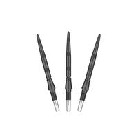 TARGET Darts Swiss Point Storm Puntas de Dardos de Acero, Onyx (Set de 3 Puntas) 26MM - Negro | Cambiar Puntos de Dardos, Puntas de Repuesto, Accesorios de Dardos Profesionales