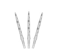 TARGET Darts Swiss Point Storm Puntas de Dardos de Acero, Onyx (Set de 3 Puntas) 30MM - Plata | Cambiar Puntos de Dardos, Puntas de Repuesto, Accesorios de Dardos Profesionales
