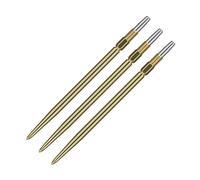Target Darts Swiss Points, Juego de 3 puntas de dardo liso Swiss Point, 40 mm, dorado | Cambio de puntas de dardo, accesorios de dardos profesionales