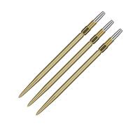 Target Darts Swiss Points, Puntas para Dardos Nano Swiss Point (Juego de 3 Puntas) 26MM, Oro | Puntas para Dardos de Cambio, Accesorios para Dardos Profesionales