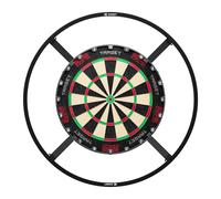 Target Darts Tor Diana Paquete con Corona Iluminación Sistema | Dardos Board Set con 360 Grados Blanco LED Ring Luz | Incluye Tor Diana y LED Iluminación
