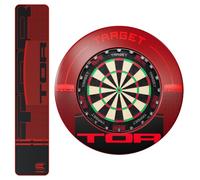 Target Darts Tor Ultimate Home Set Up: Dianas, Pared Surround y Dart Mat | Autocuración Dianas Dardo, Darts Mat, Throw Line, Oche, Board Surround Anillo, Suelo y Parede Protección, WDF Aprobado Diana