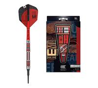 TARGET Darts Unisex's Hema 90% Tungsteno Soft Tip Darts Set, Rojo, Plata y Negro, 21G
