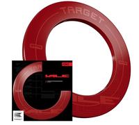 Target Darts Vale Dartboard Surround | Anillo Protector de Diana, Compatible con todas las Darderas de Punta de Acero, Rodea Dardos Rojo, Anillos Exteriores de Protección de Pared de Fácil Instalación