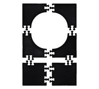 Target Edge - Protector de parachoques de objetivo, excelente alternativa para tablones de anuncios de corcho de oficina, revestimientos autoadhesivos, seguros, extraíbles, sin daños a l
