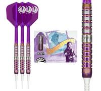 Target Japan Endeavour G2 con Punta Blanda Dardos y Kflex, 20G | Kasumi Sato Generación 2, Juego de Dardos con 90% Tungsteno, Plumas y Varillas K-Flex, Puntas Pixel 2BA, Estuche Metálico para Guardar