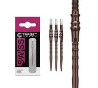 Target Japan Premium Swiss Acero Dardos Puntos, Juego de 3 Puntas 35MM - Sílice | Cambiar Puntas de Dardos, Puntas de Repuesto, Accesorios Profesionales para Dardos