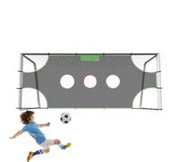 Target Nets Goal- Football Goal Target Sheet | Practice Sheet | 1/3/5 Hole Detachable Soccer Goals Trainer Netting | Football Training Equipment for Throwing Accuracy Enhancing, for Garden Ba