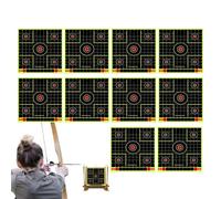 Target Paper - Square Visual Design Training Tool | Outdoor Practice Target Paper for men, Women, Boys, Girls, Youth, Teens, Son, Daughter, Student, Archery, Precision Skill Development