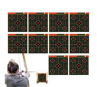 Target Paper - Square Visual Design Training Tool | Outdoor Practice Target Paper for Men, Women, Boys, Girls, Youth, Teens, Sonido, Daughter, Student, Archery, Precision Skill Development