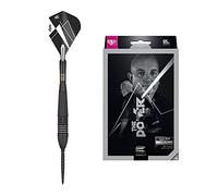 TARGET Phil Taylor Power 9-Five Gen 8 95% Tungsten Swiss Point Steel Tip Darts Set Dardos con Punta de Acero, Unisex, Negro y Blanco, 26 g