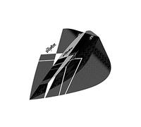 TARGET Phil Taylor Power 9-Five Gen 8 Pro Ultra Dart Flights Vuelos de Dardos, Unisex, Negro y Blanco, Kite