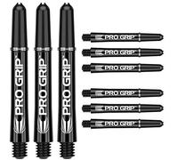 Target Pro Grip 3 Set Black - Dart Shafts Short Plus