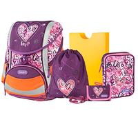 Target Reflex 5 en 1 Hearts Mochila, 38 cm, Violeta, Multicolor, 38 cm, Mochila
