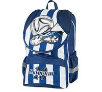 Target St-01 Football Blue Lines Mochila Infantil, 40 cm, 11 Liters, Negro (Nero)