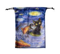 Targhere Taroct Cash, bolsas bolsas para tarot,Puerta de bolsa de núcleo de conducto de 13 x 18 cm - Funda de protección del mazo para los mazos Oracle, se adapta a la mayoría de las cartas de dioses