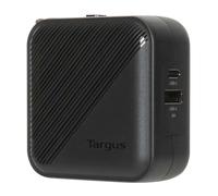 CARGADOR PORTATIL TARGUS 65 W GAN CHARGER - MULTI PORT - WITH TRAVEL ADAPTERS