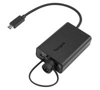 Targus ACA47GLZ Adaptador multiplexor USB-C Compatible con portátiles USB-C Tamaño Compacto para facilitar el Transporte - Negro