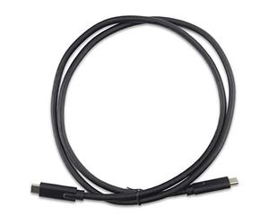 Targus ACC927EU Cable USB-C a USB-C 10Gbps, 5A, 1m, adaptador USB compatible con dispositivos y accesorios USB-C, cable conector para transmitir vídeo y datos - Negro