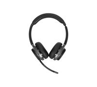 Targus - AEH104GL auricular y casco Auriculares Inalámbrico y alámbrico Diadema Llamadas/Música USB Tipo C Bluetooth Negro