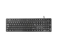 Targus AKB30FR Teclado USB Francés - Accesorio electrónico para teletrabajo - Negro