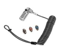 Targus ASP86CCLGL Cierre de combinación Personalizable con Cable en Espiral 3 en 1 DEFCON®