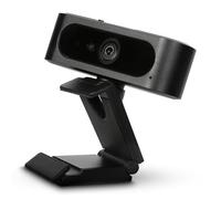 Targus Cámara web Full HD 1080p con reconocimiento facial IR, compatible con Windows Hello, micrófonos estéreo duales, cubierta de privacidad de protección espía, enfoque automático, rotación de 360°
