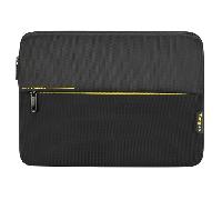 Targus TSS931GL Funda para portátil de hasta 14 Pulgadas CityGear, Funda con Cremallera con Bolsillo Delantero, Funda Acolchada y Resistente - Negro