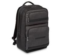 Targus CitySmart Advanced Mochila Rucksack Lienzo Negro, Gris Piel Sintética