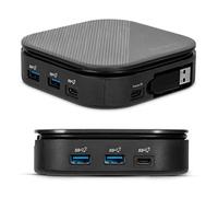 Targus DOCK116GLZ base para portátil y replicador de puertos Alámbrico USB 3.2 Gen 2 (3.1 Gen 2) Type-C Negro