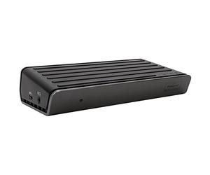 Targus DOCK180EUZ Base de conexión universal USB-C DV4K de Targus con suministro de energía