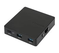 Targus DOCK412EUZ USB 3.0 (3.1 Gen 1) Type-C Negro - Base (Alámbrico, USB 3.0 (3.1 Gen 1) Type-C, 3,5 mm, 65 W, Negro, Kensington)