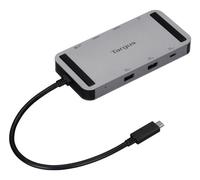 Targus DOCK429GL Estación Docking Portátil USB4 Con Cable, Plata