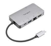 DOCKING STATION TARGUS TIPO C A 1x HDMI 1x VGA 1x USB-A 1x TIPO C PLATA