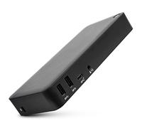 Targus Estación de acoplamiento USB C con DisplayPort Alt. Modo Triple Video Dockingstation USB C, estación de acoplamiento para portátiles de hasta 3 monitores, 2 DisplayPort 1.4 + 1 puerto HDMI 2.0 (DOCK430USZ)