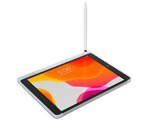Targus Funda Trasera antimicrobiana SafePort para iPad (9ª, 8ª y 7ª Gen) de 10,2", Funda Protectora Que Absorbe los Impactos, Funda rígida y Fina - Transparente, THD514GL