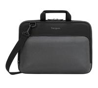Targus Funda Work-in Essentials para Chromebook 13"-14", maletín para portátil con interior suave, maletín profesional, funda protectora - Negro/gris, TED007GL