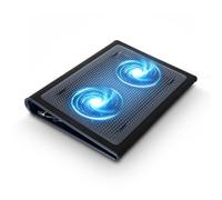 Targus Lap Chill Mat - Base de refrigeración (2.0, Negro, Gris, 383,54 x 304,8 x 55,88 mm, 1,2 kg, Neopreno)