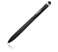Targus Lápiz óptico y bolígrafo 2 en 1 Stylus & Pen, lápiz táctil Antimicrobiano, lápiz Universal para teléfonos Inteligentes y Pantallas táctiles - Negro, AMM163AMGL