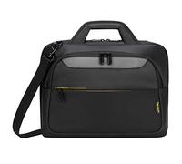 Targus Maletín para portátil de Entre 14 y 15,6 Pulgadas con Cierre Superior CityGear, Funda Ligera para el día a día, Protector de Ordenador - Negro, TCG460GL