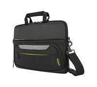 Targus Maletín para portátil de hasta 11,6 pulgadas con cierre superior CityGear, funda ligera para los desplazamientos diarios, protector de ordenador - Negro, TSS865GL