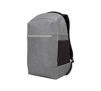 Targus Mochila CityLite Security, Mochila Grande Ideal para el Trabajo, Mochila antirrobo con Material RFID para portátiles de hasta 15,6” - Gris, TSB938GL
