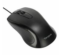 Targus Ratón ambidextro AMU81AMGL Óptico 1000 DPI USB tipo A Antimicrobiano Negro