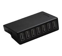 Targus Targus 7-Port USB Desktop Hub Targus 7-Port USB Desktop Hub, 480 Mbit/s, Negro, De plástico, Windows XP, Vista, 7; Mac OS 10+, 76 mm, 69 mm