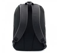 Targus Mochila Intellect para portátiles 15,6" (16 L), mochila para ordenador con compartimento acolchado, mochila impermeable con acceso lateral - Negro/gris, TBB565GL