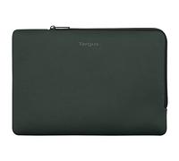 Targus TBS65105GL Funda MultiFit de 13-14" con Ecosmart, Funda para portátil, Exterior de Neopreno, Funda Acolchada antiarañazos, Accesorios de Ordenador - Verde Oscuro